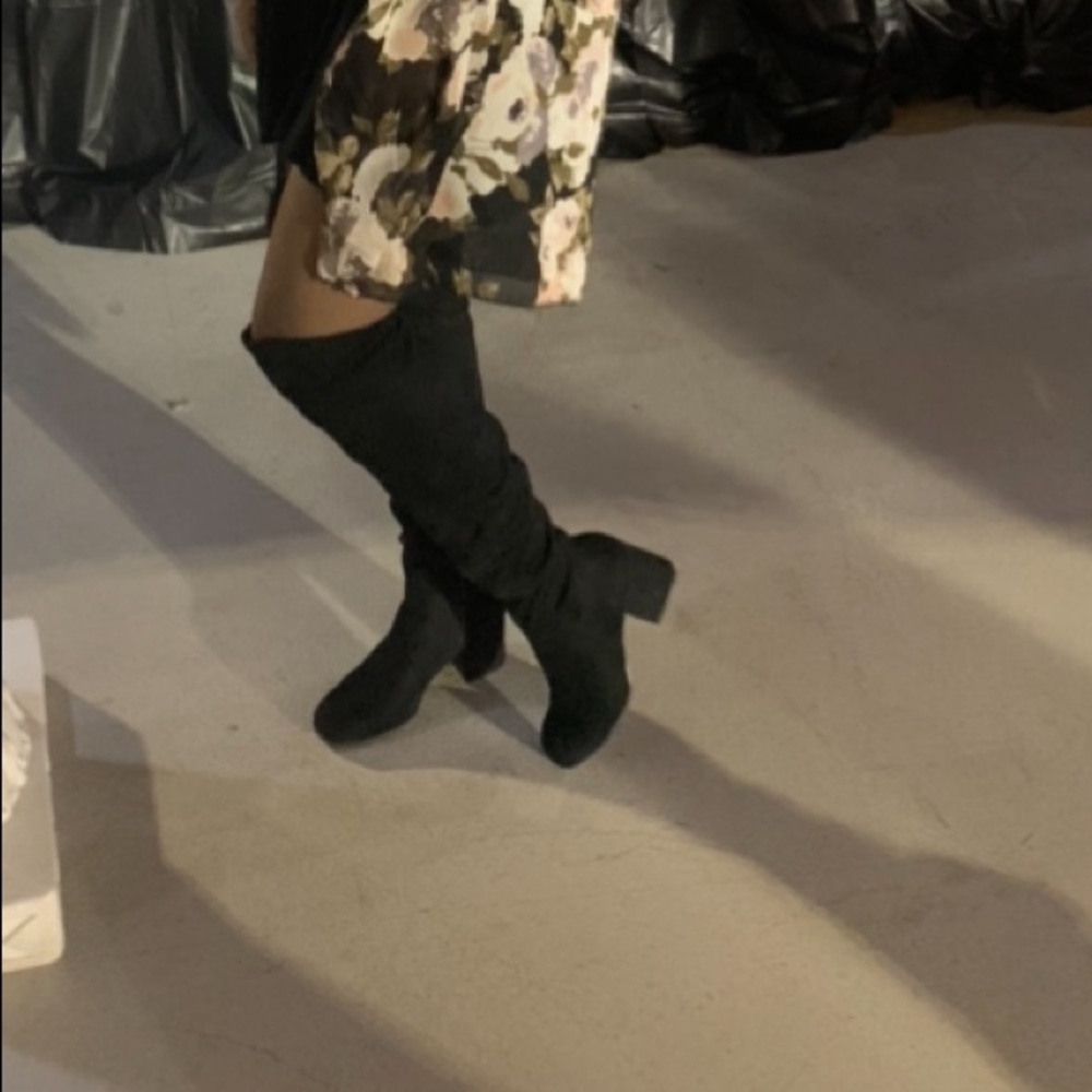 Knee high boots